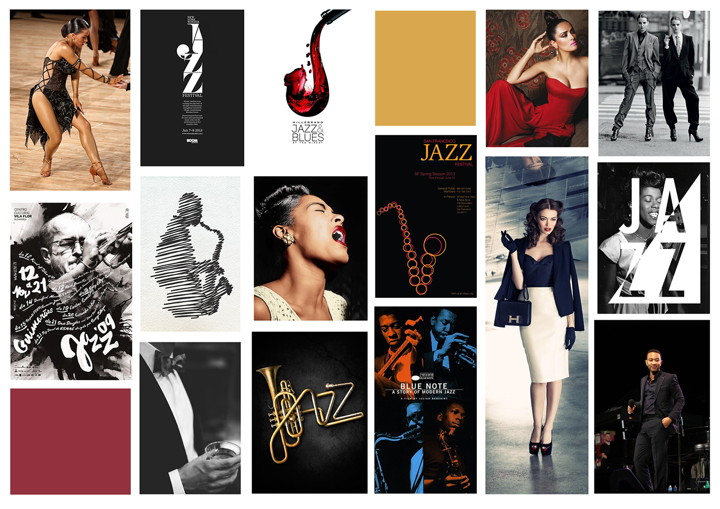 jazz music brand identity visual identity improvements latin american sophisticated sexy romantic soul