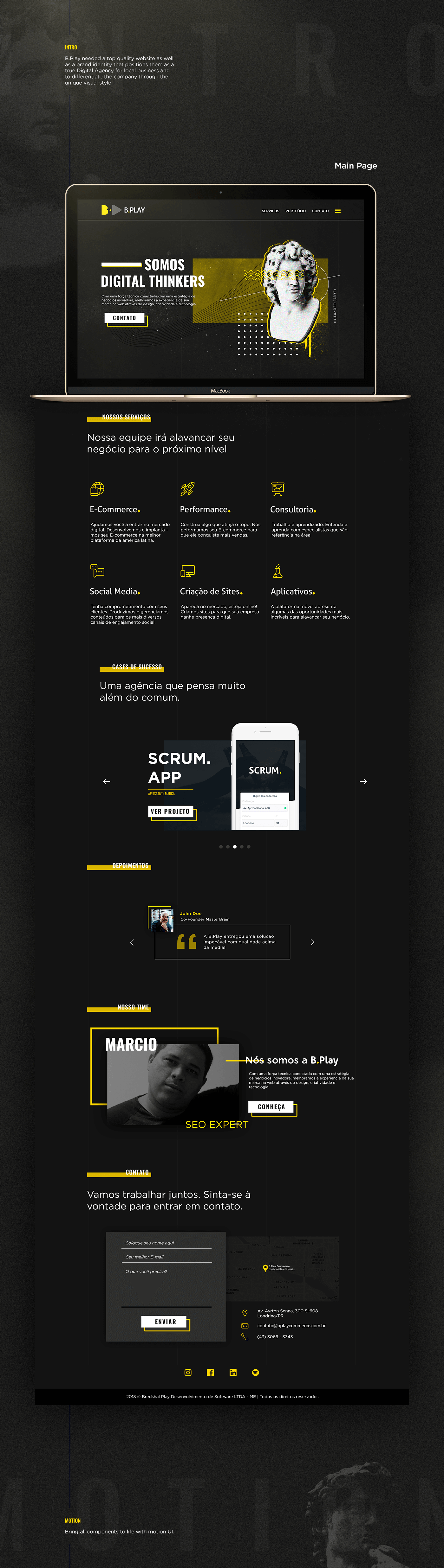 ux UI site Website Layout Interaction design  user interface Nathan Bplay UX design