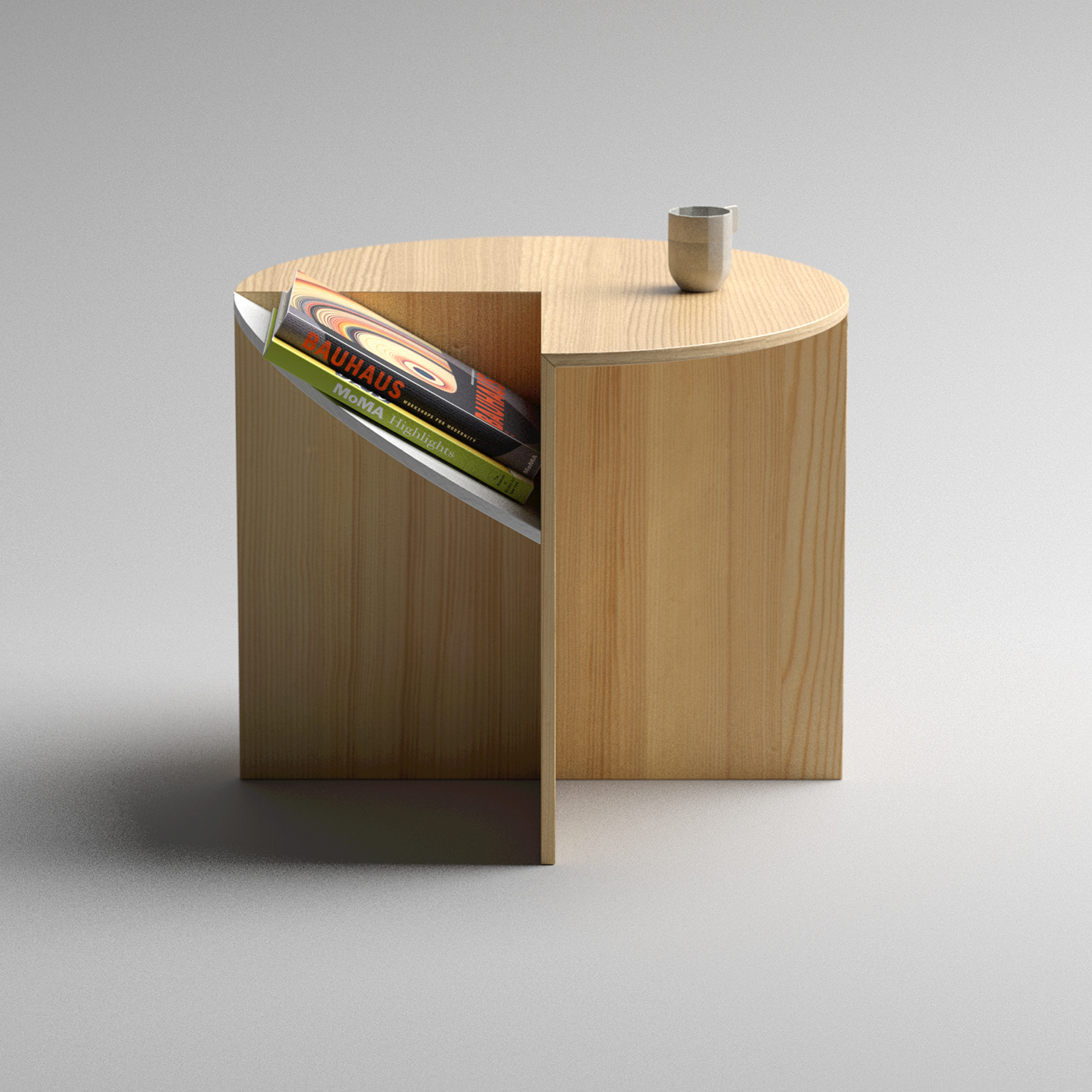 architecture design furniture furniture design  industrial Interior Render sidetable table visualization