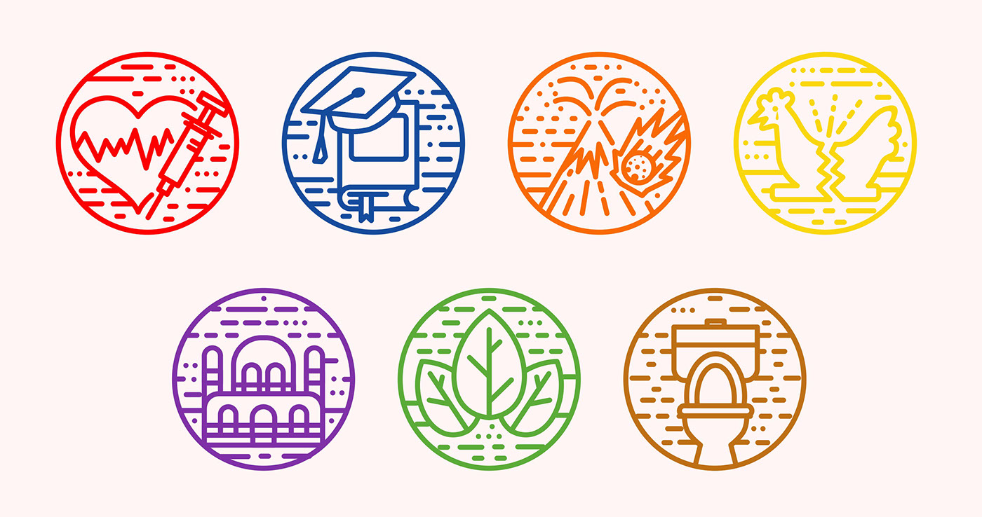  Mandiri  Connect Point Icon  Set on Behance