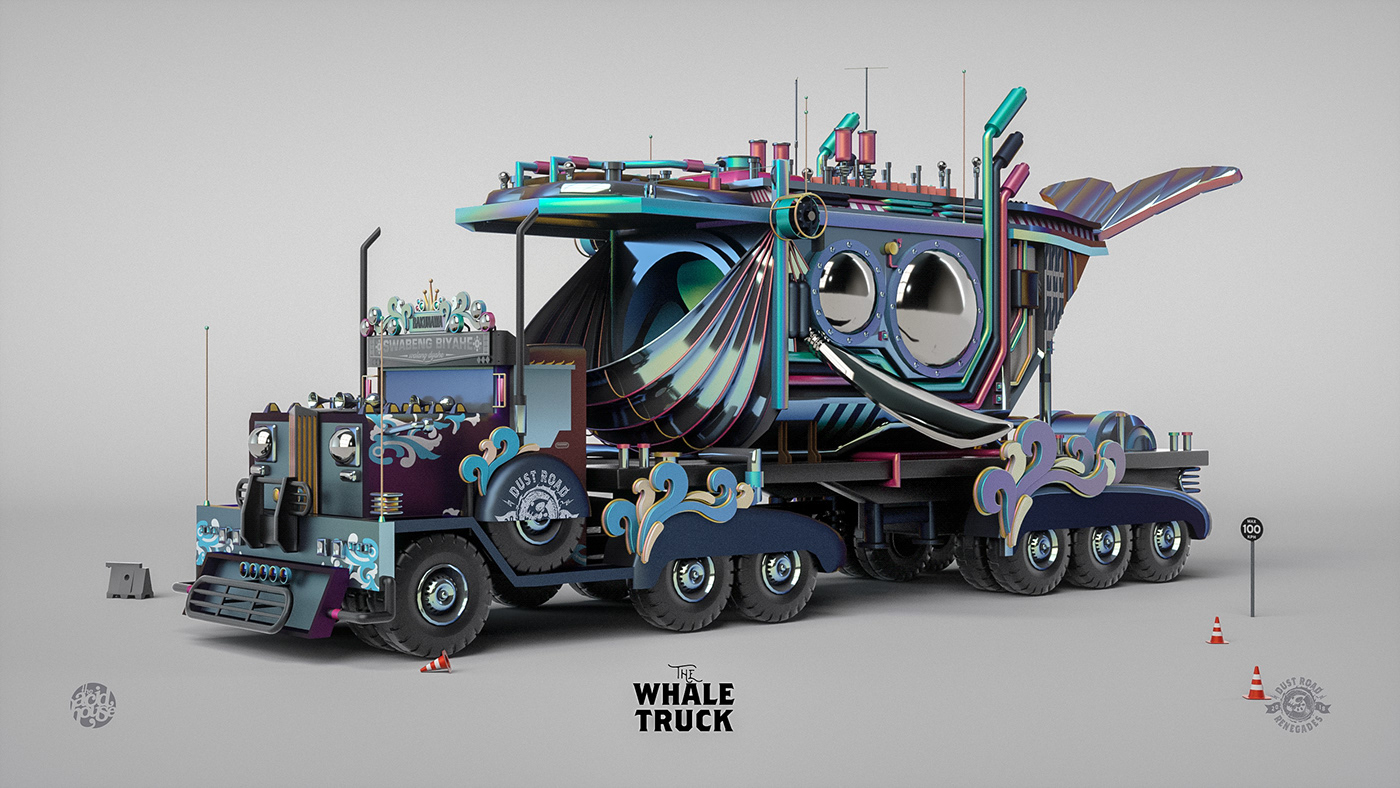 freitag vehicles music octane 3D jeepney philippines Manila toys bags