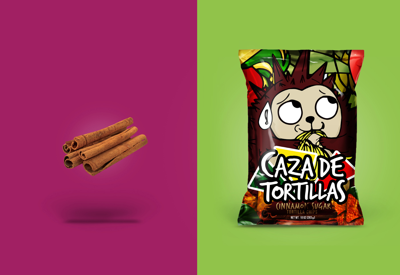 cute snack chips Tortillas Food  animal creative Innovative kawaii colorful