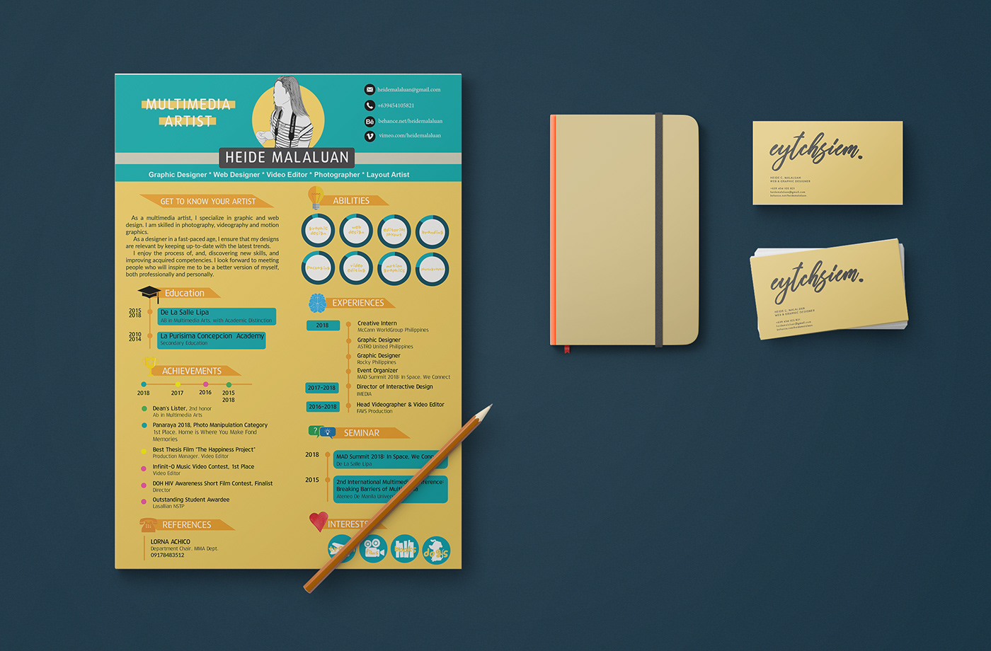Resume Creative Resume graphic design  editorial design  graphics resume template resume mock up