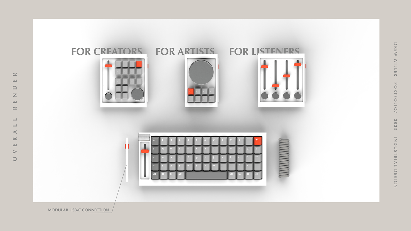 Audio creative Dieter Rams Digital Art  Gaming keyboard keyboards mice music rendering Video Editing