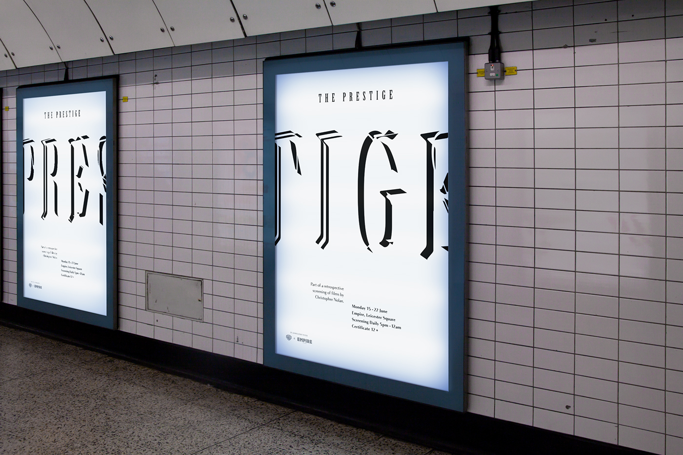monotype D&AD typographic poster design movie films retrospective