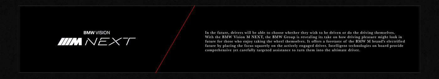 BMW car design M next Vision M Next concept car