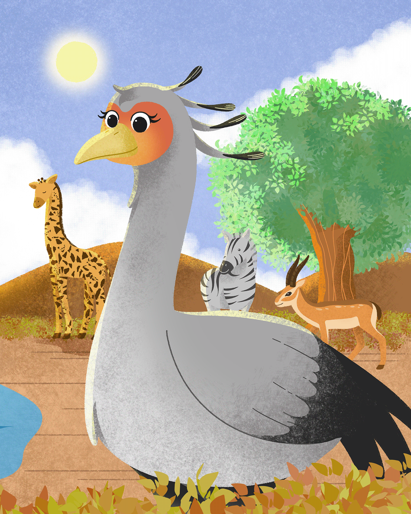 children's book Illustrator ILLUSTRATION  Digital Art  kid's story book