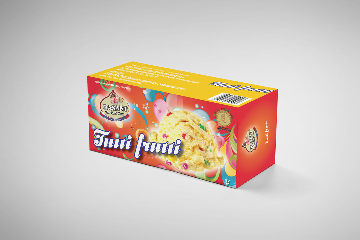 basant ice cream Packaging designs Ludhiana Mithai ice cream basand india ice cream creative ice cream packing