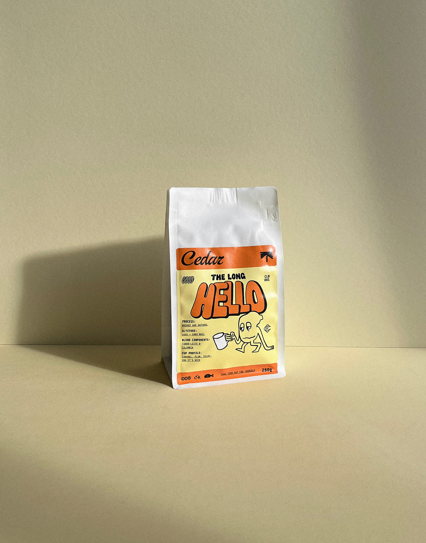 beans Coffee coffee shop Collaboration GOOD GOOD GOOD jar Label limited edition Packaging product
