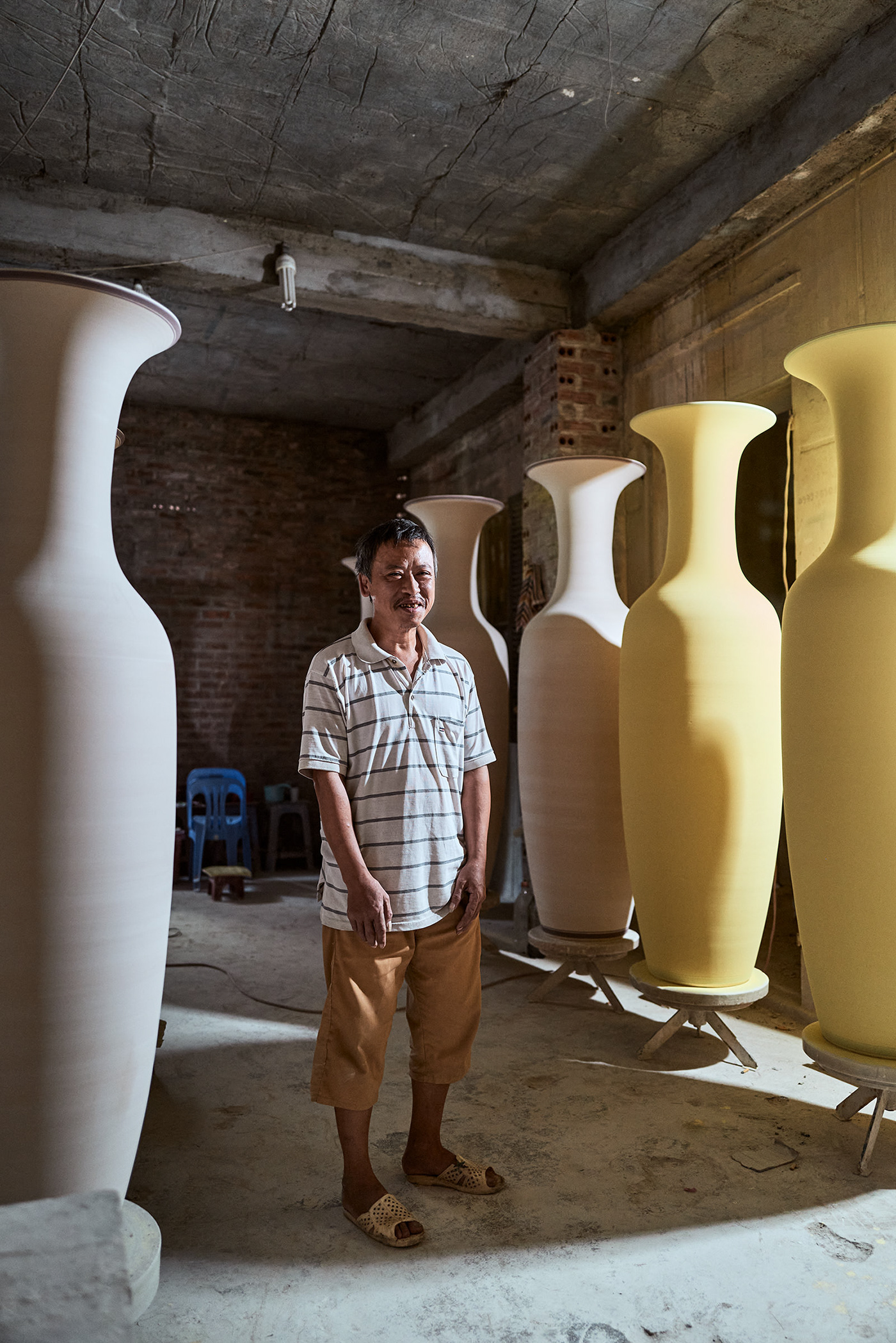 corporate craft Industrial Photography Photography  portrait Pottery reportage vietnam