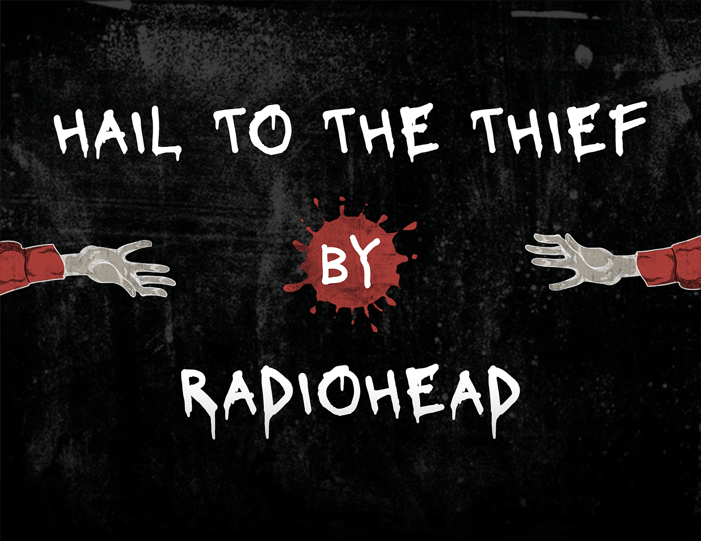 design Album Layout album cover Radiohead music artwork digital illustration hail to the thief redesign