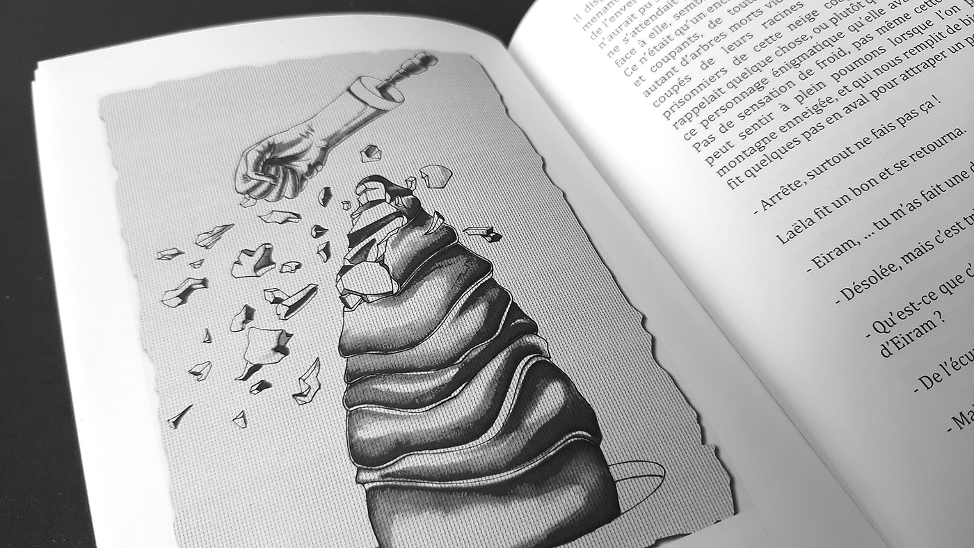 book story fiction children Nicolas Skorupka ink paper Travel anatomy Patrick Viande