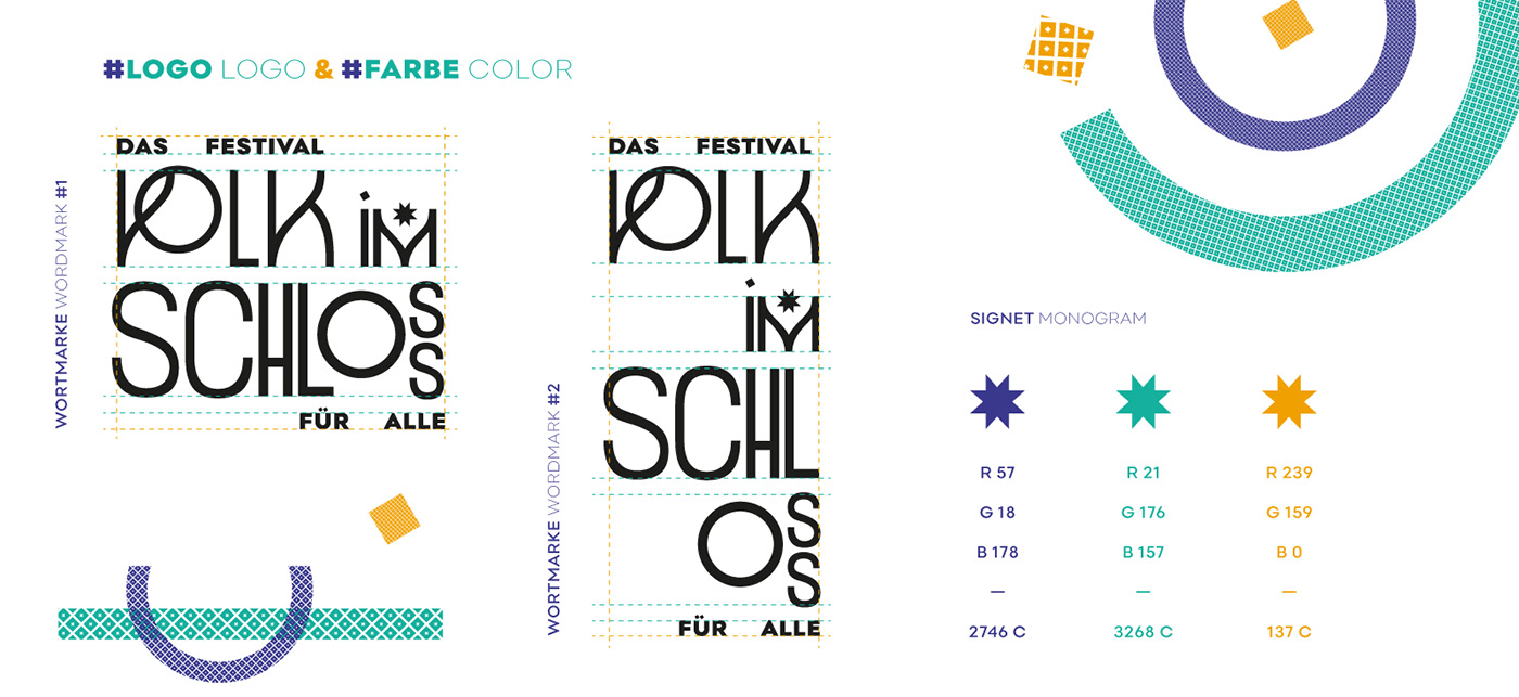 festival custom type logo visual identity Corporate Identity