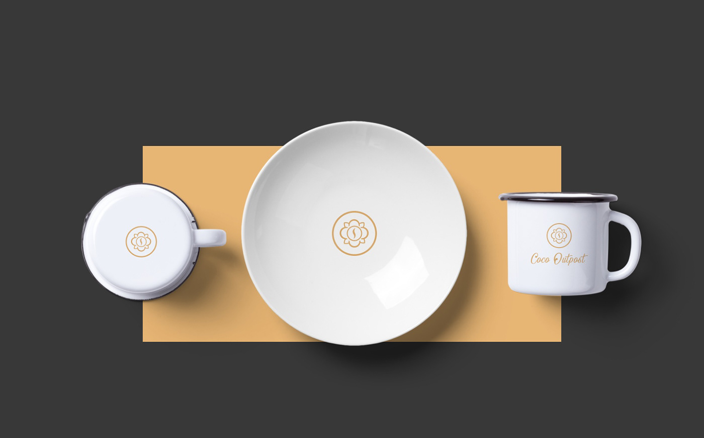 4uidea 4ulogo branding  Coffee design drink Food  logo milktea Packaging
