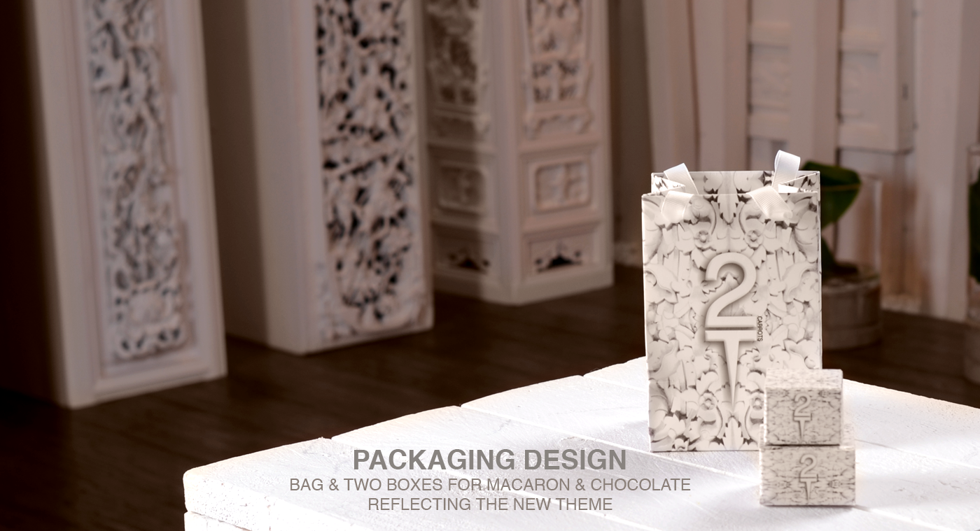 packaging design teaser magazine ad Magazine Ad Theme Design branding  21Carrots Kuwait culinary catering gourmet Photography 