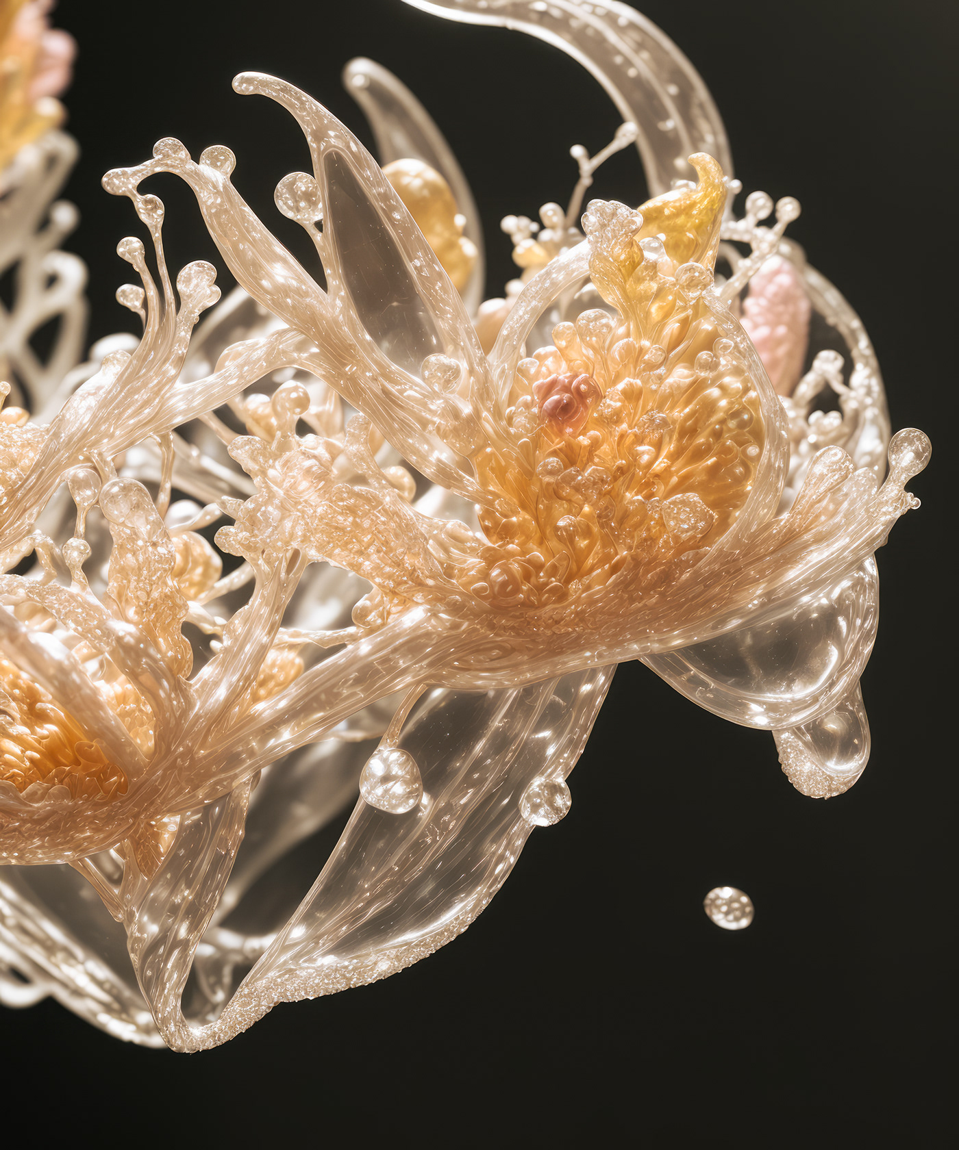 digital  art science glass sea Ocean 3D ai animation  art contemporaryart