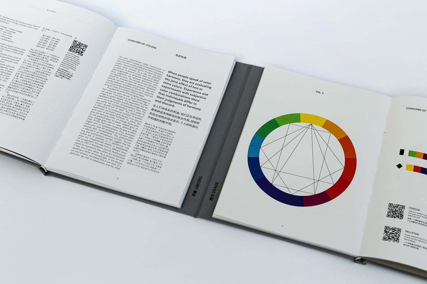 itten typografie color bauhaus china book design Typografy connection digital analog 