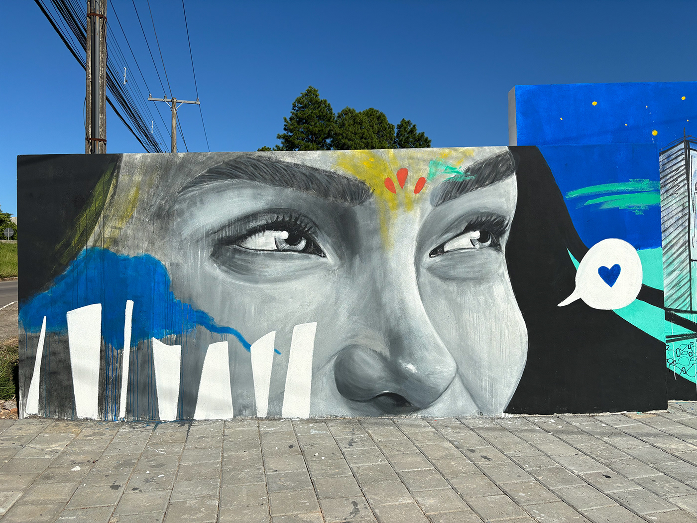 Graffiti art Mural painting   artist mural art streetart Urbanart