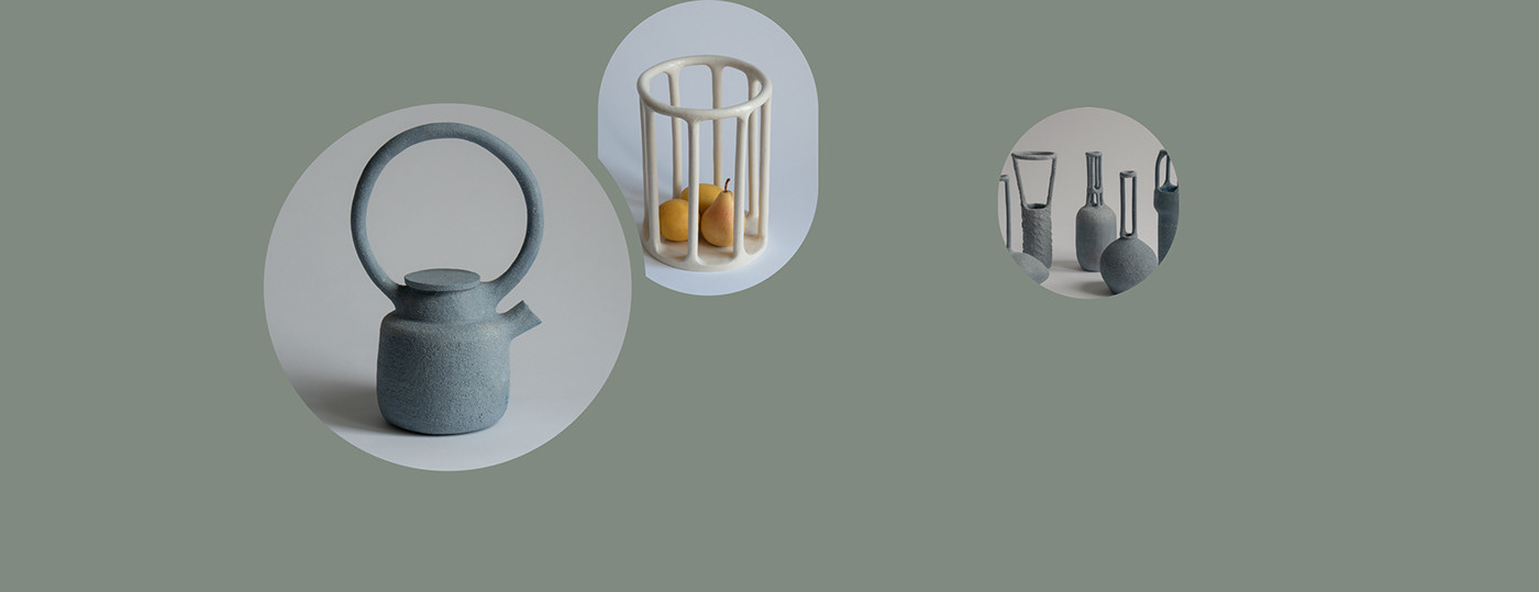 ceramic handmade mobile Pottery sculpture ui design UI/UX ux Web Design  Website