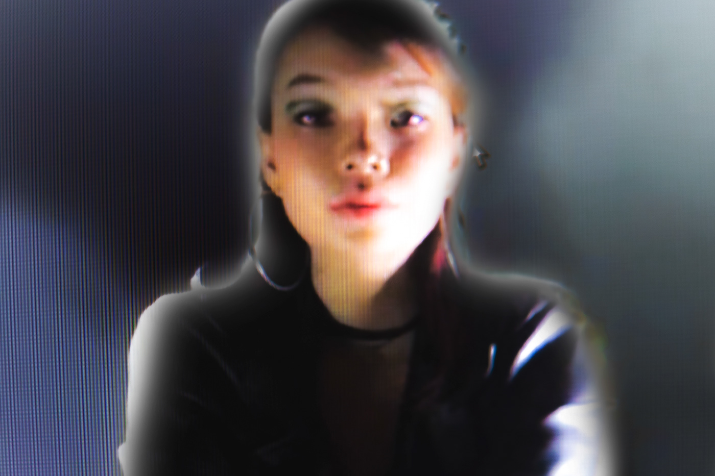 asian facetime facetime photoshoot girl pandemic personal personal project portrait social distancing