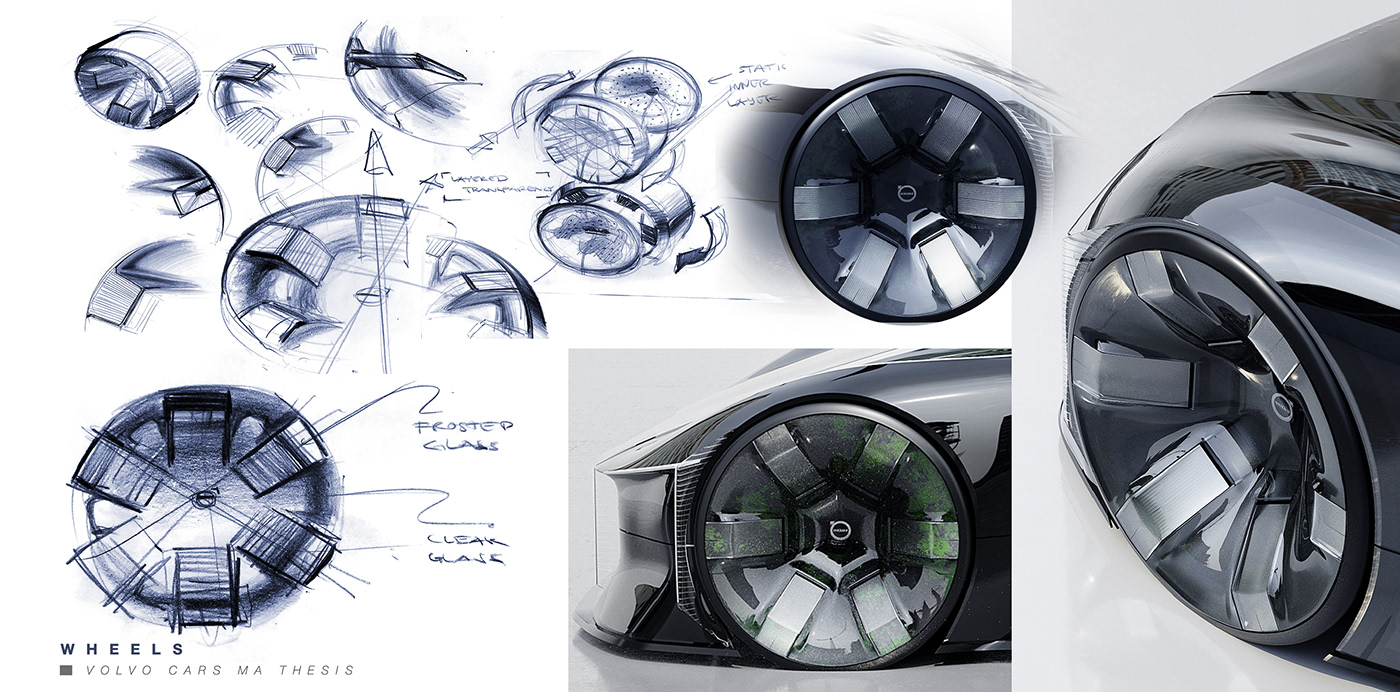 blender car CGI design Render sketch Vehicle Volvo