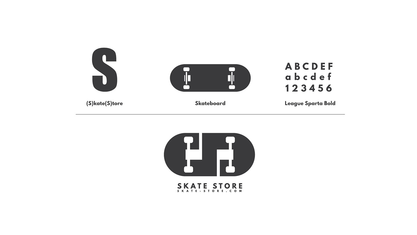 rebranding skate skateboard skateboarding e-commerce Online shop skate shop t-shirt shop