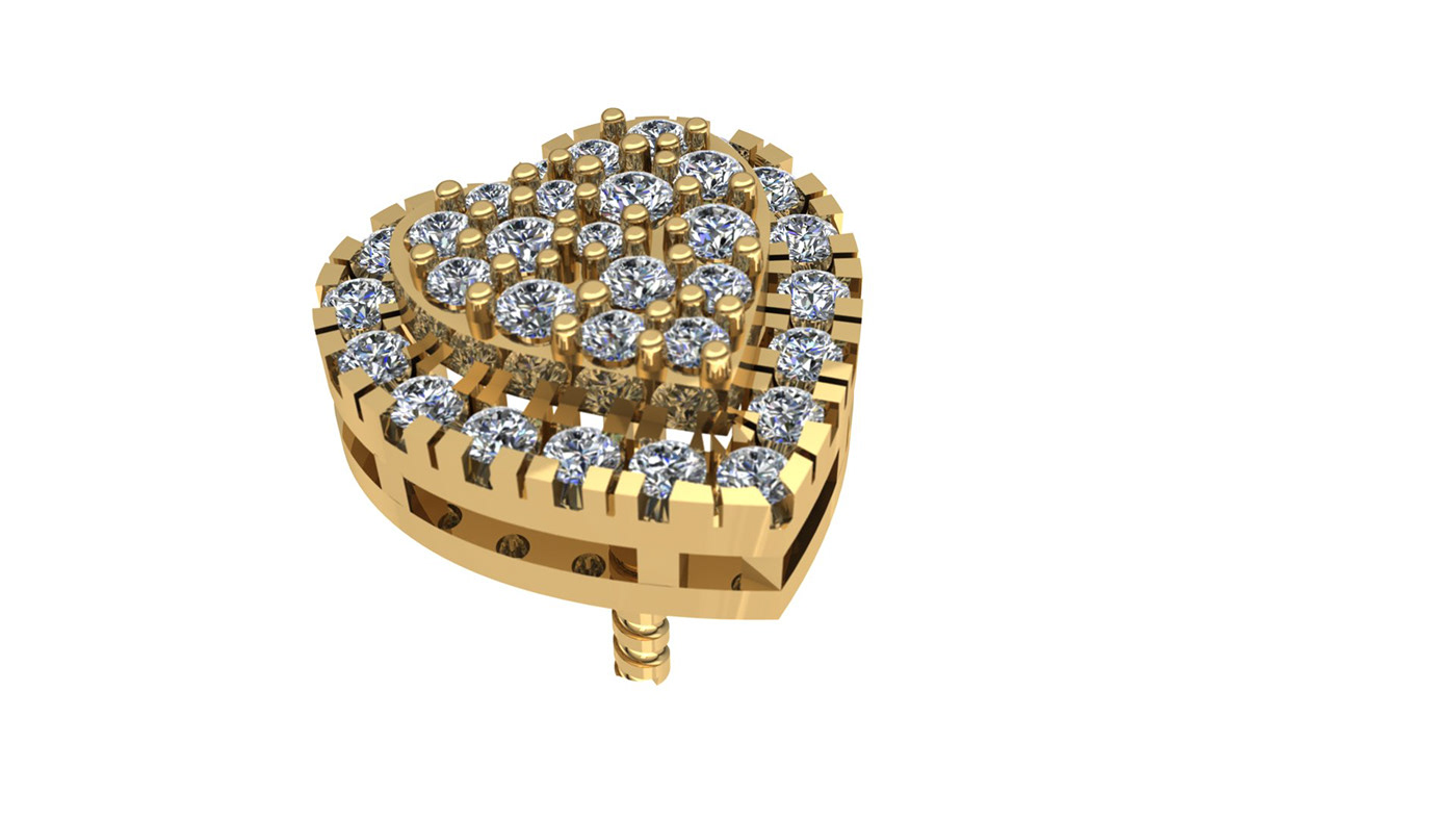 gold Jewellery Fashion  Style matrix Rhinoceros ILLUSTRATION  Digital Art  daimond