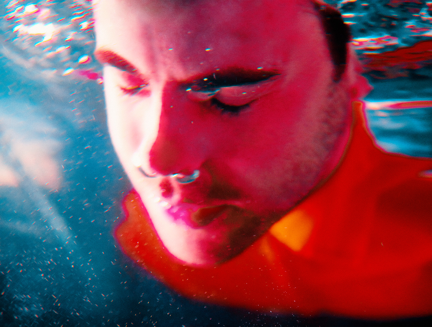 Case Study collage cri electronic leloi music album underwater William Arcand