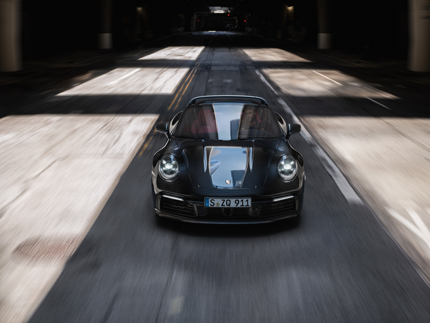 Advertising  automotive   car car photography Porsche Porsche 911 Sportscar Targa transportation