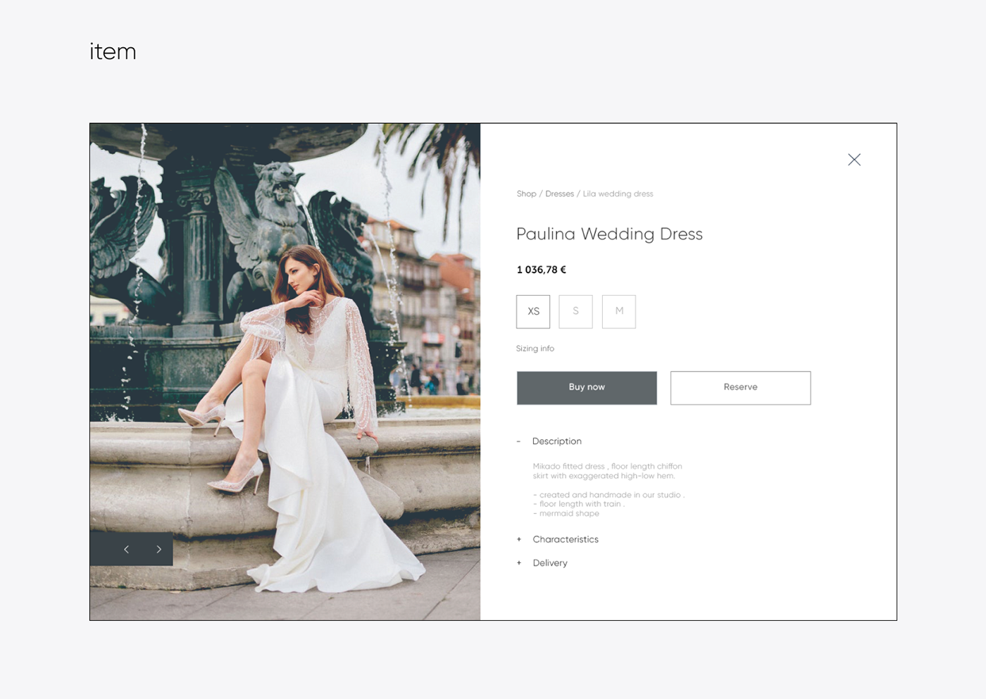 UI bridal wedding Minimalism shop interaction Fashion  Web Design 