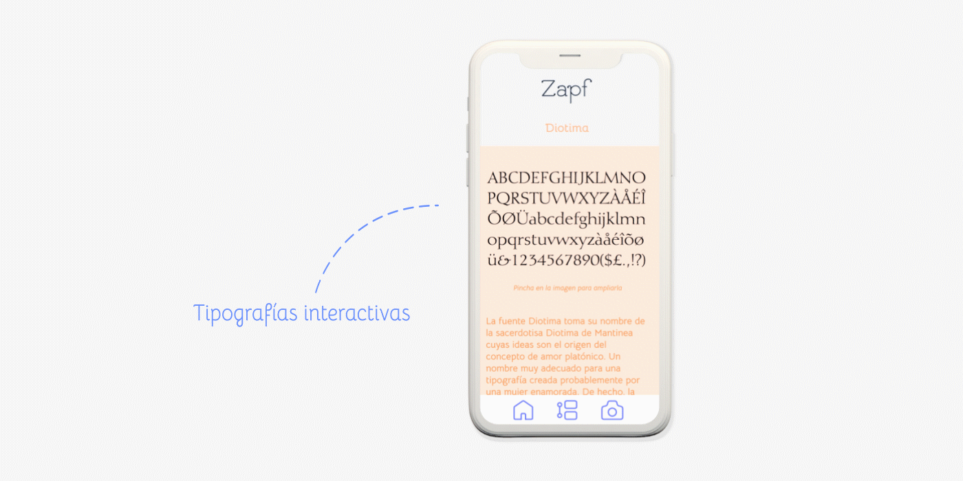 app Developement Interface tipografia type UI UI/UX Design ux vector zapf