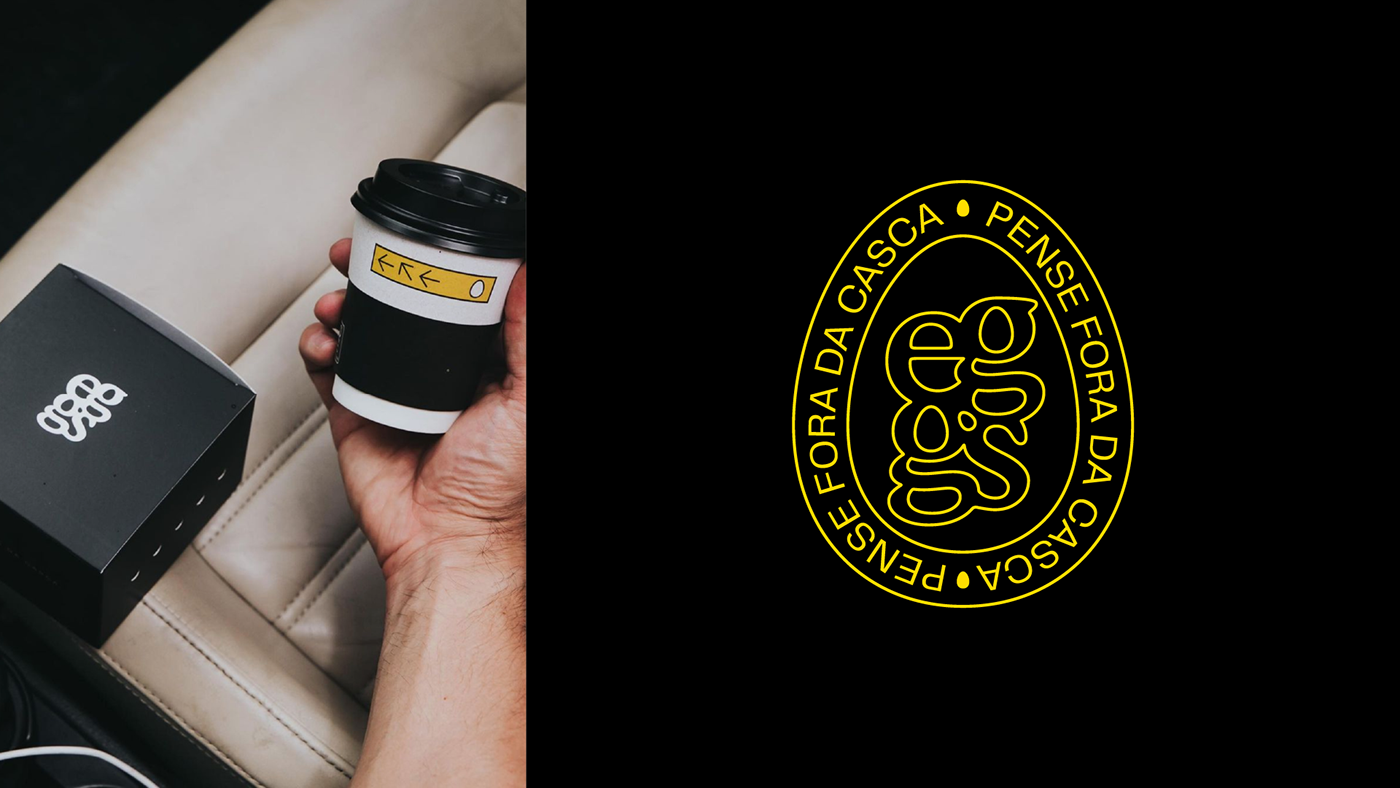 brand identity branding  brunch Coffee Curitiba eggs Logo Design restaurant typography   vector