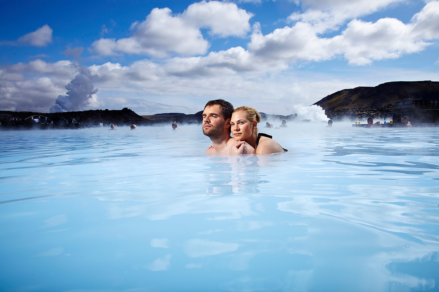 blue lagoon Bláa lónið lagoon Spa geothermal iceland svartsengi