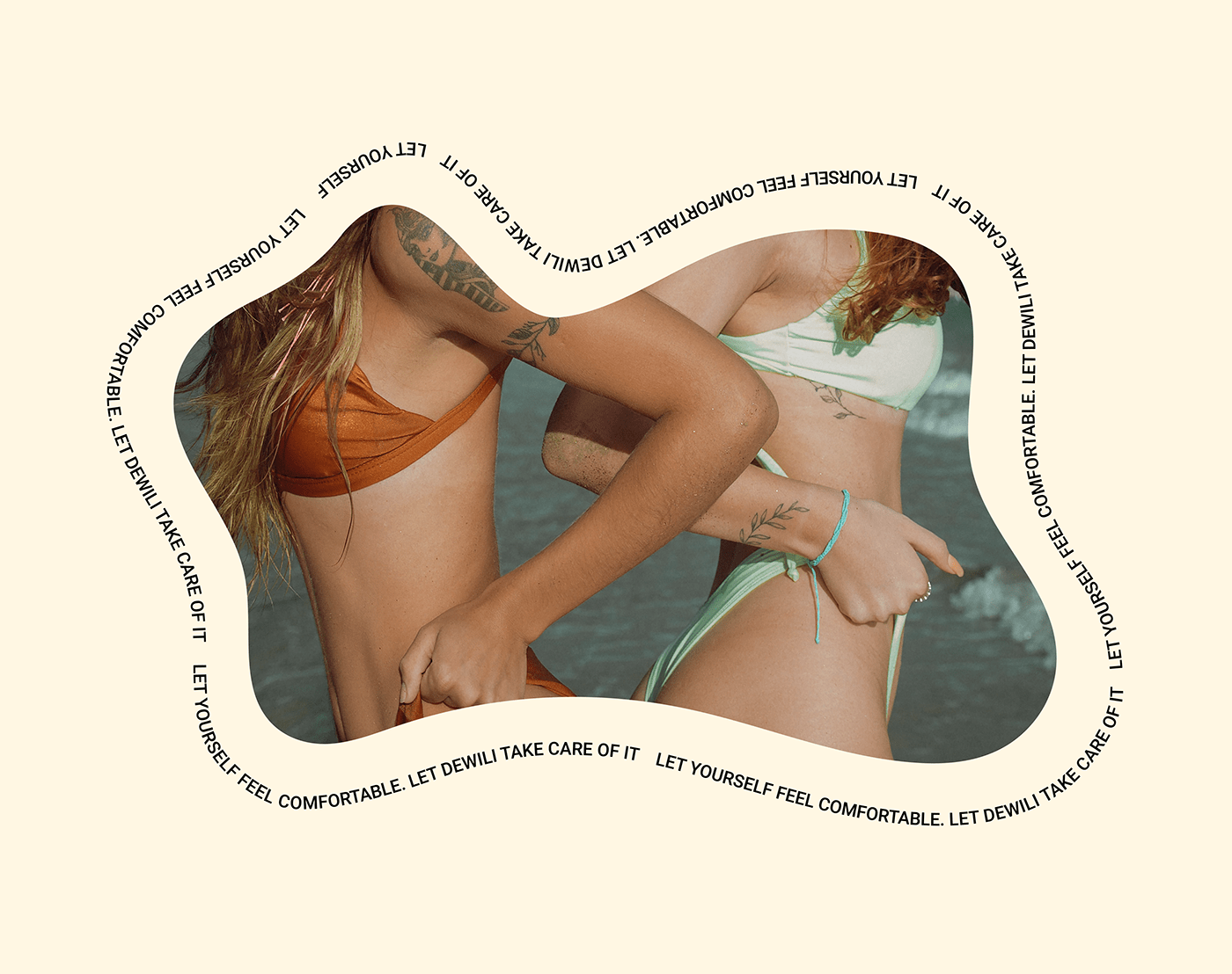 bali bikini brand identity business card logo Packaging poligraphy Poster Design swimwear typography  