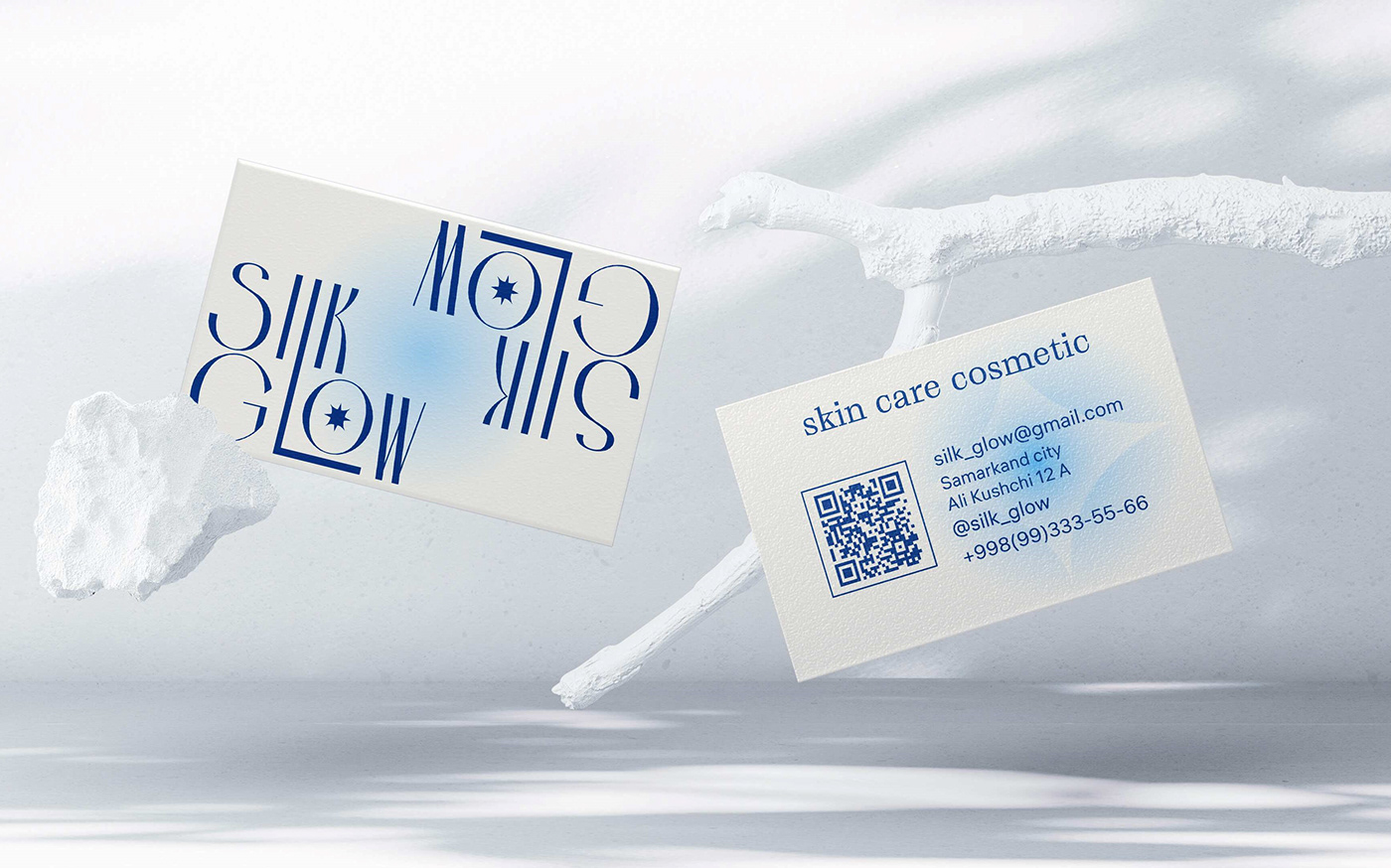 skincare beauty cosmetics brand identity design logo visual identity Social media post