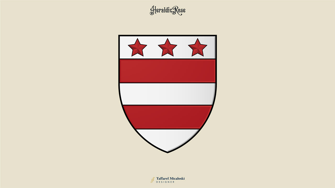 blazon brasão crest escudo George Washington heraldica heraldry shield usa Washington