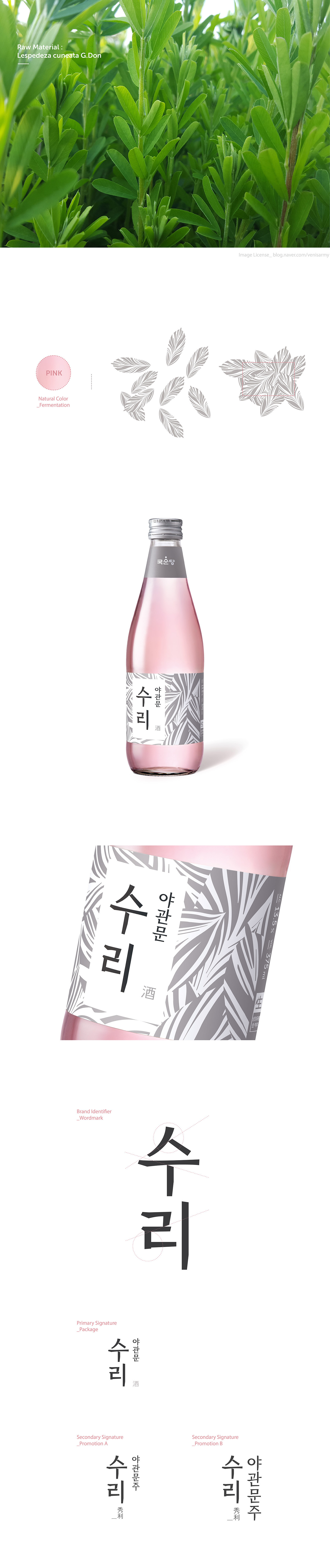 package design  packaging design KookSoonDang Korea korea package design yakju Beverage Package graphic design  alcohol Liqueur