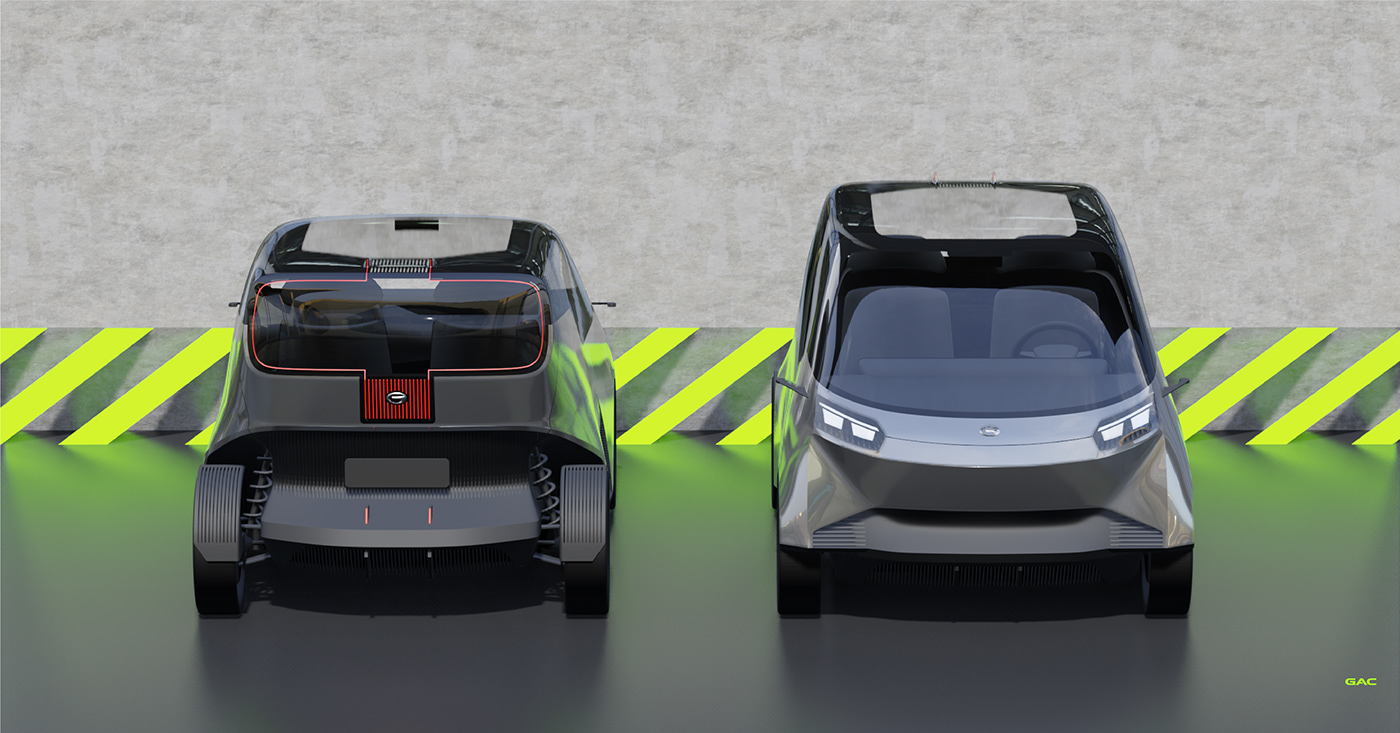automotive   blender conceptcar electric ev gac gacmotors sketch transportdesign urbanconcept
