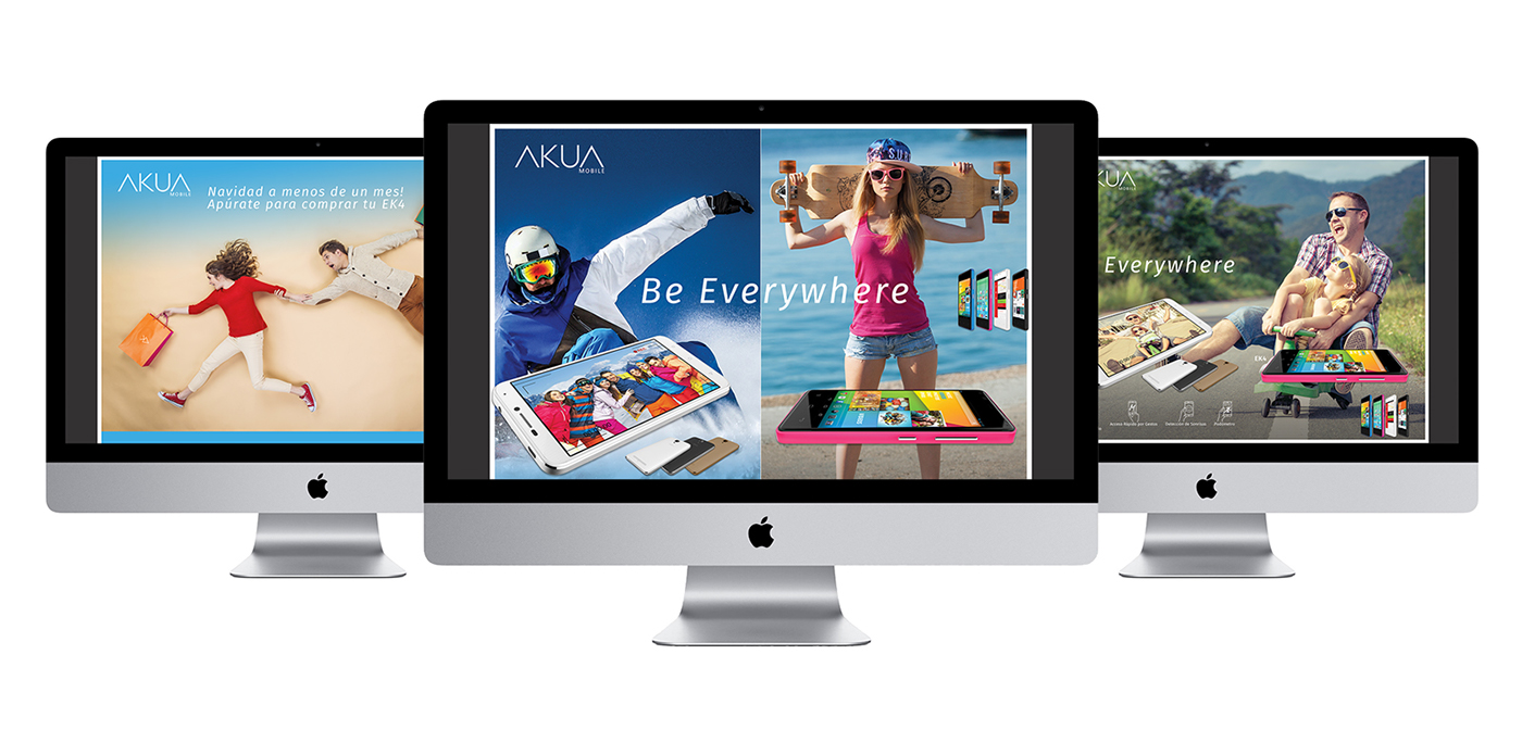 Akua mobile smartphone rugged digital wordpress design ux UI visual design