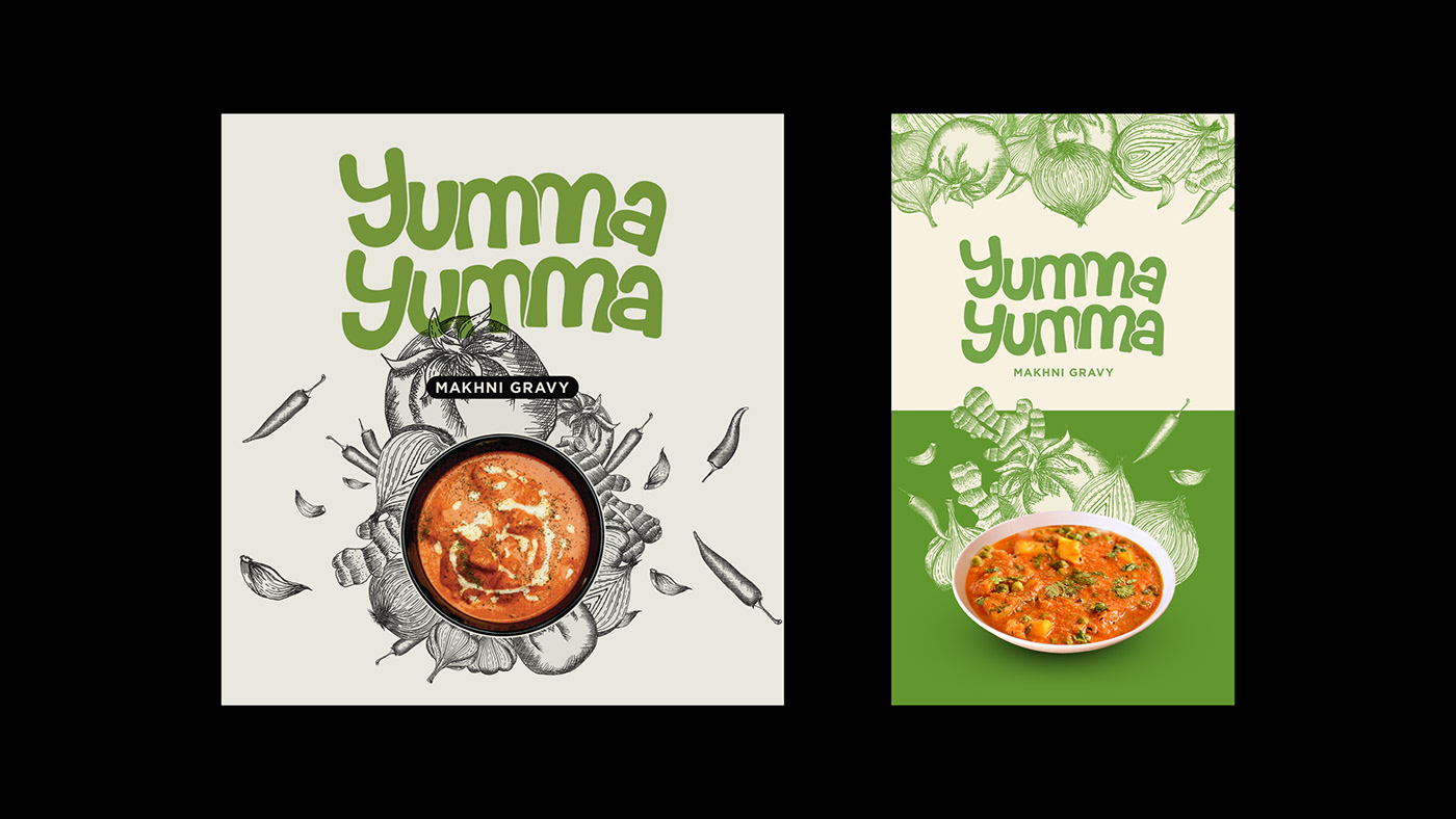 branding  cooking Culinary curry Drawing  Food  ILLUSTRATION  ink Packaging