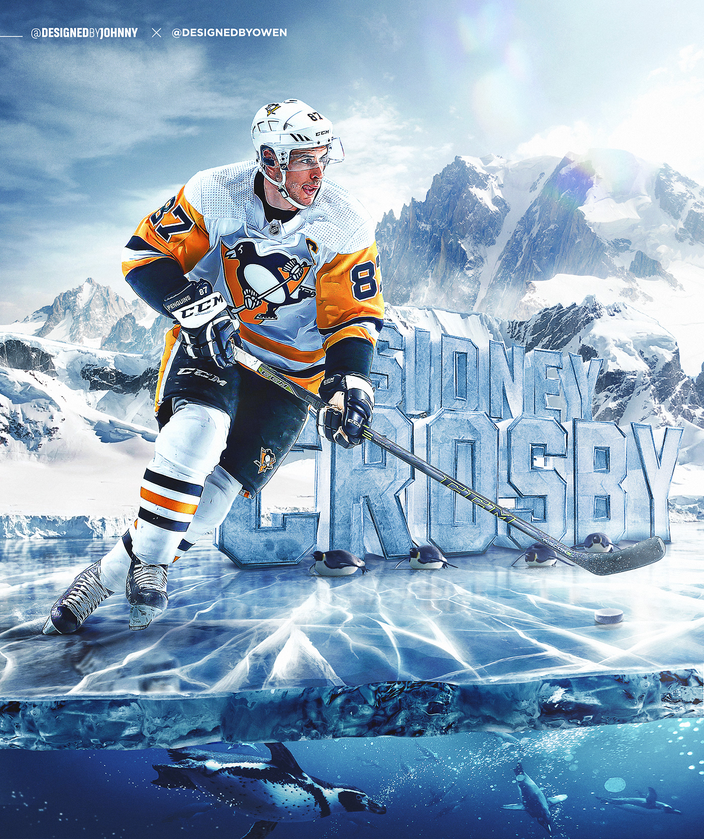 hockey hockeydesign penguins Pittsburgh PittsburghPenguins SMSports sports SportsDesign