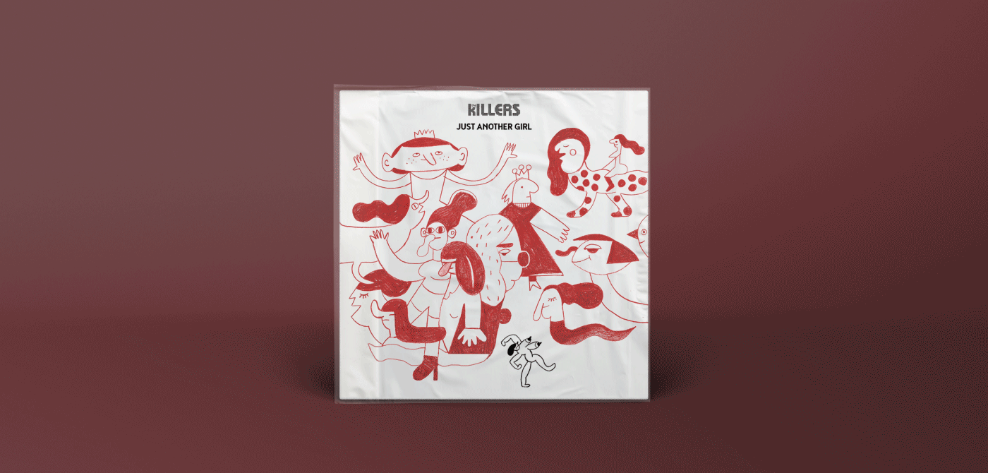 music The Killers Album art cover indie vinyl long play rock disk