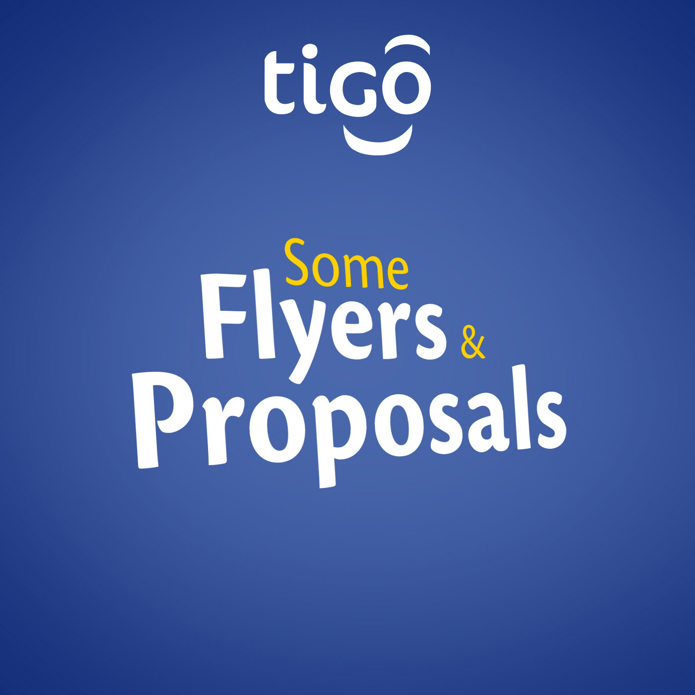 tigo flyers graphic design  campaing online smartphones Internet paraguay brand design