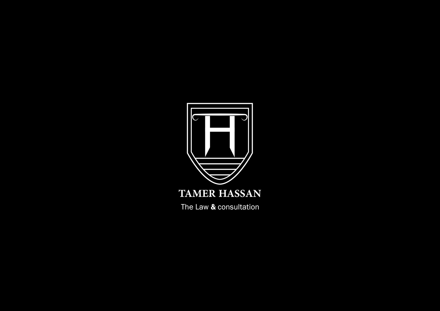 lawyer Office brand law identity Protect tamer Hassan