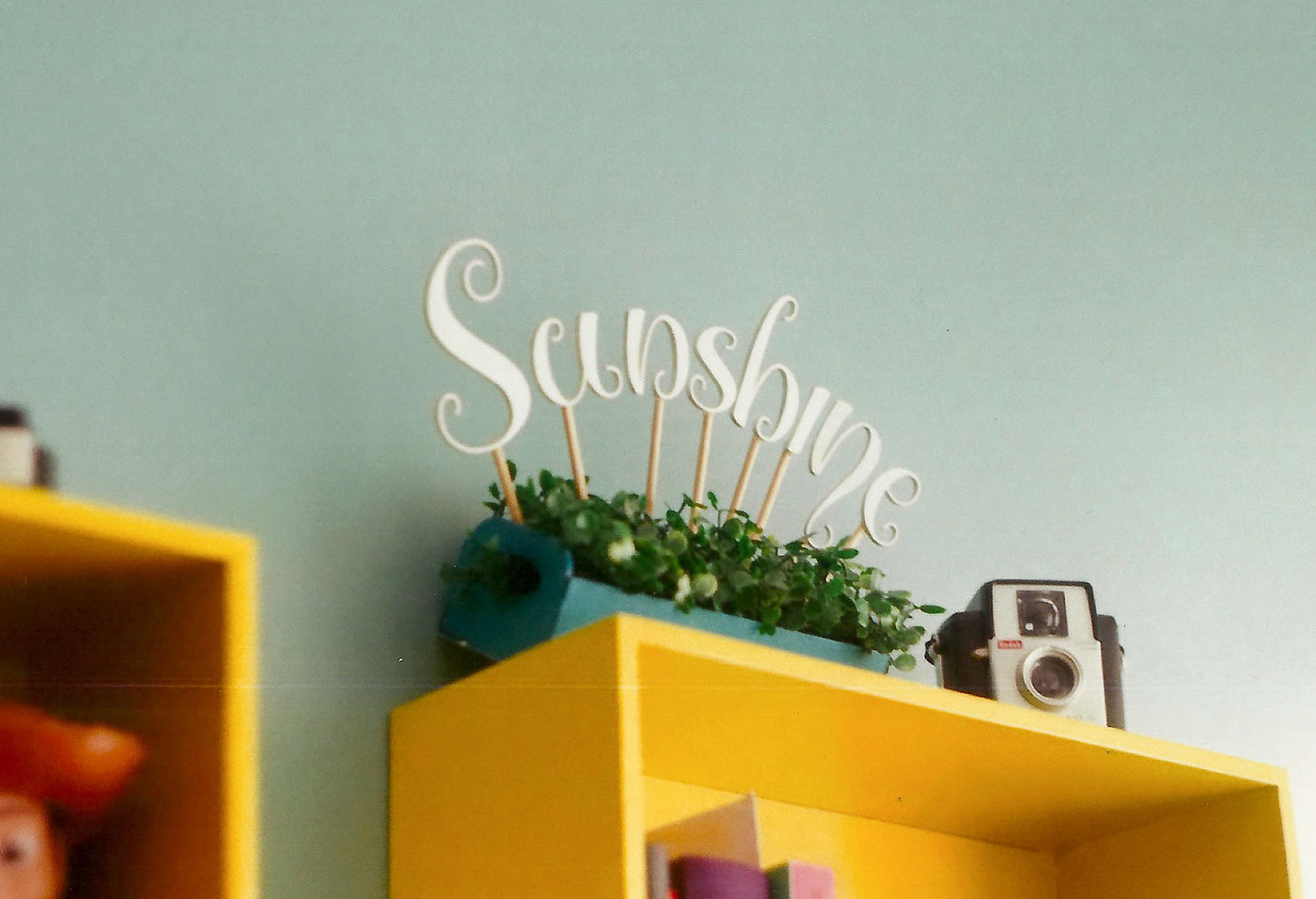 lettering hand letter laser cut letters sunshine decorative