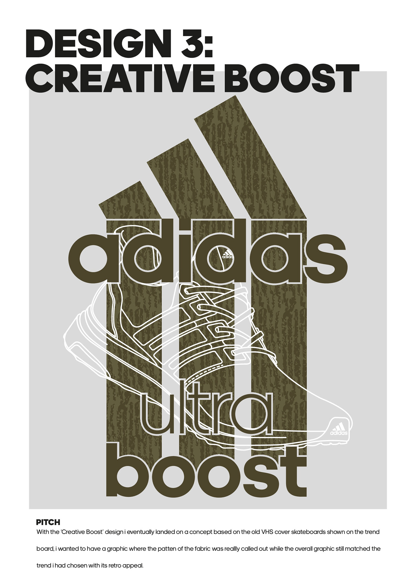 adidas trainers Project interview trend colour graphic design  research pitch ILLUSTRATION 