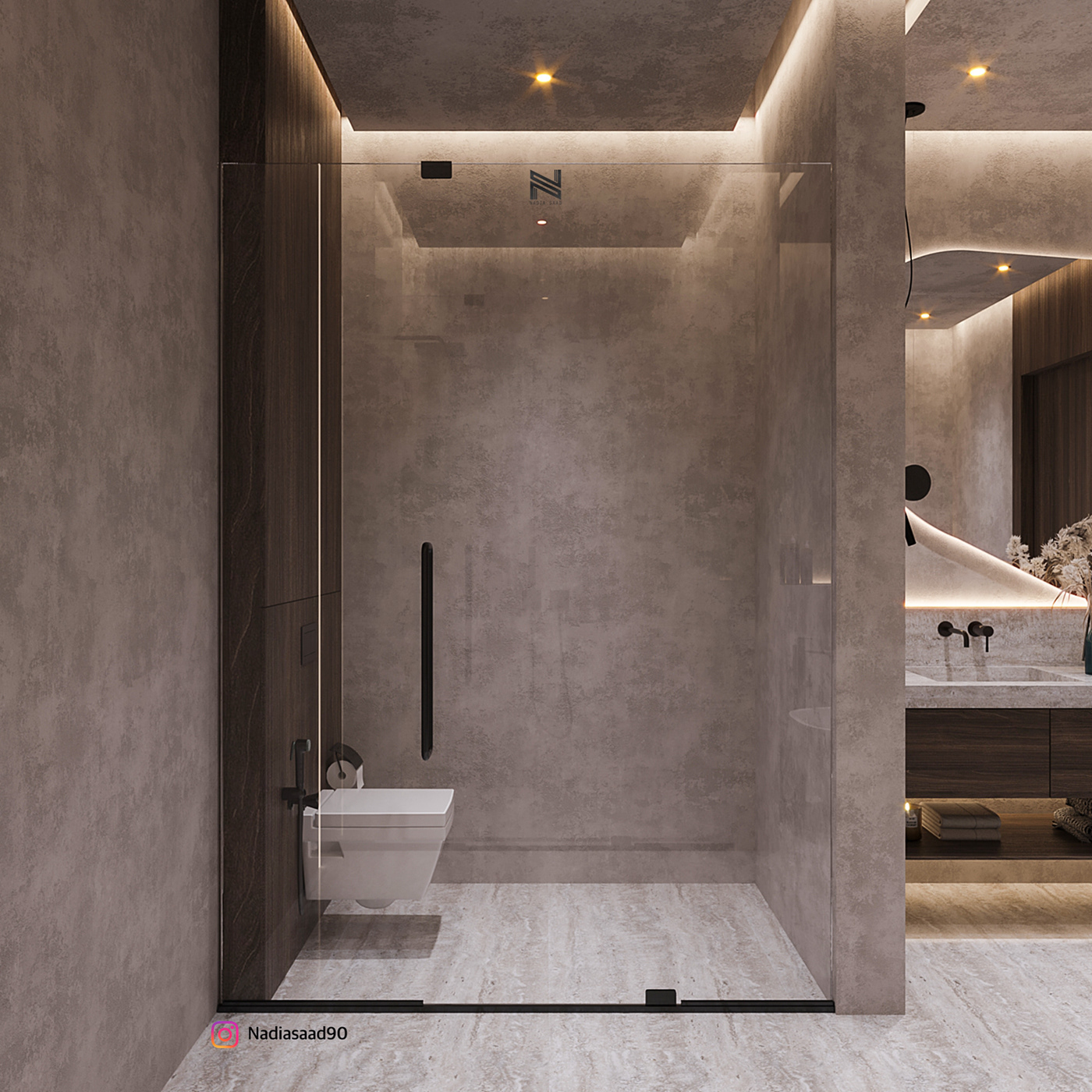 bathroom luxury nadia saad master bath