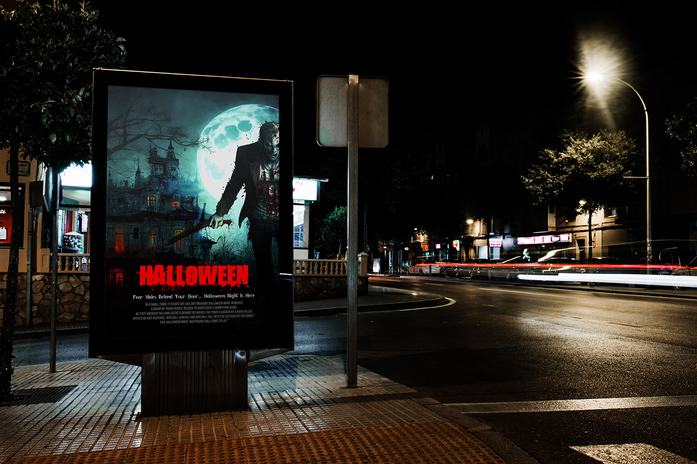 poster design Graphic Designer Poster Design horror movie Film  