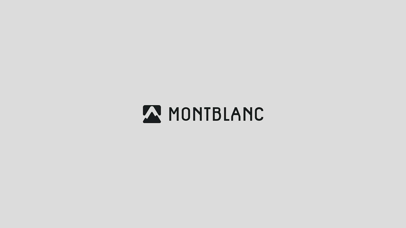 design brand identity Logo Design visual identity brand Logotype montblanc residential house architecture