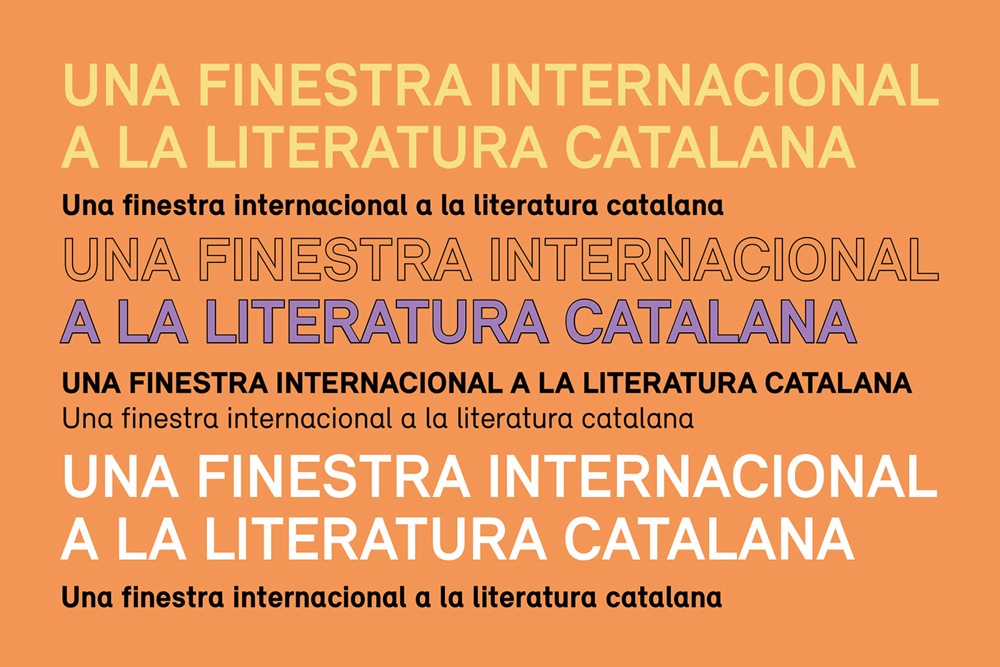 arts branding  catalan concerts corporate cultural flexible institution Poetry  strategy